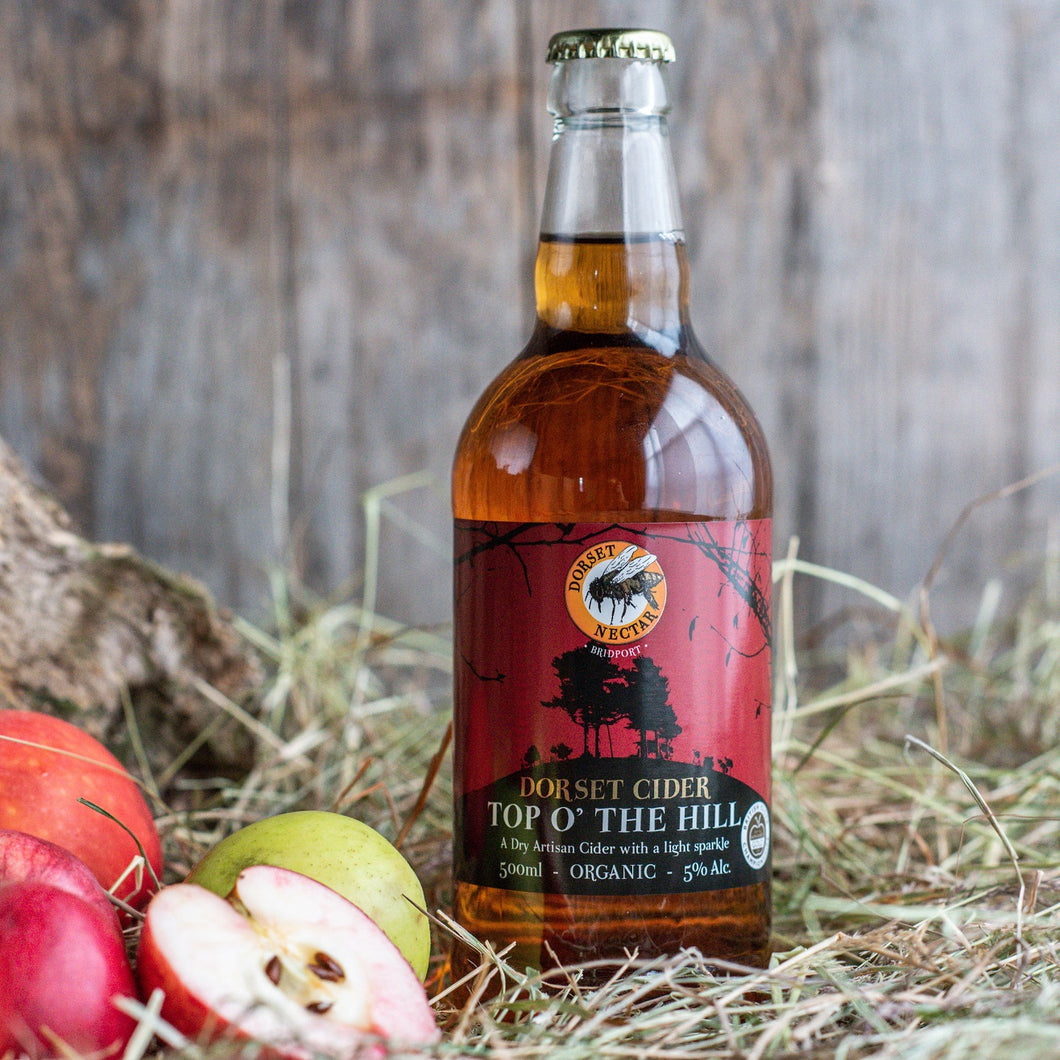 Top O' the Hill lightly sparkling Cider 4.8% Alc.