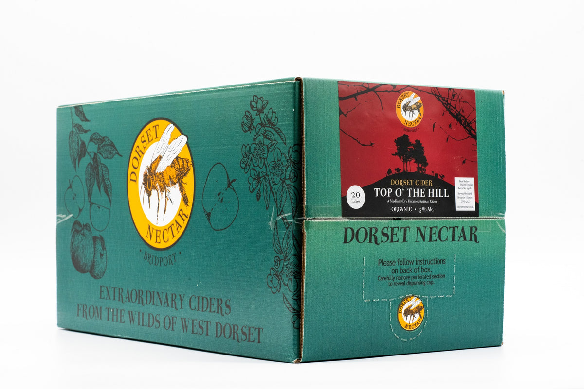 Top O' the Hill lightly sparkling Cider 4.8% Alc. – Dorset Nectar ...